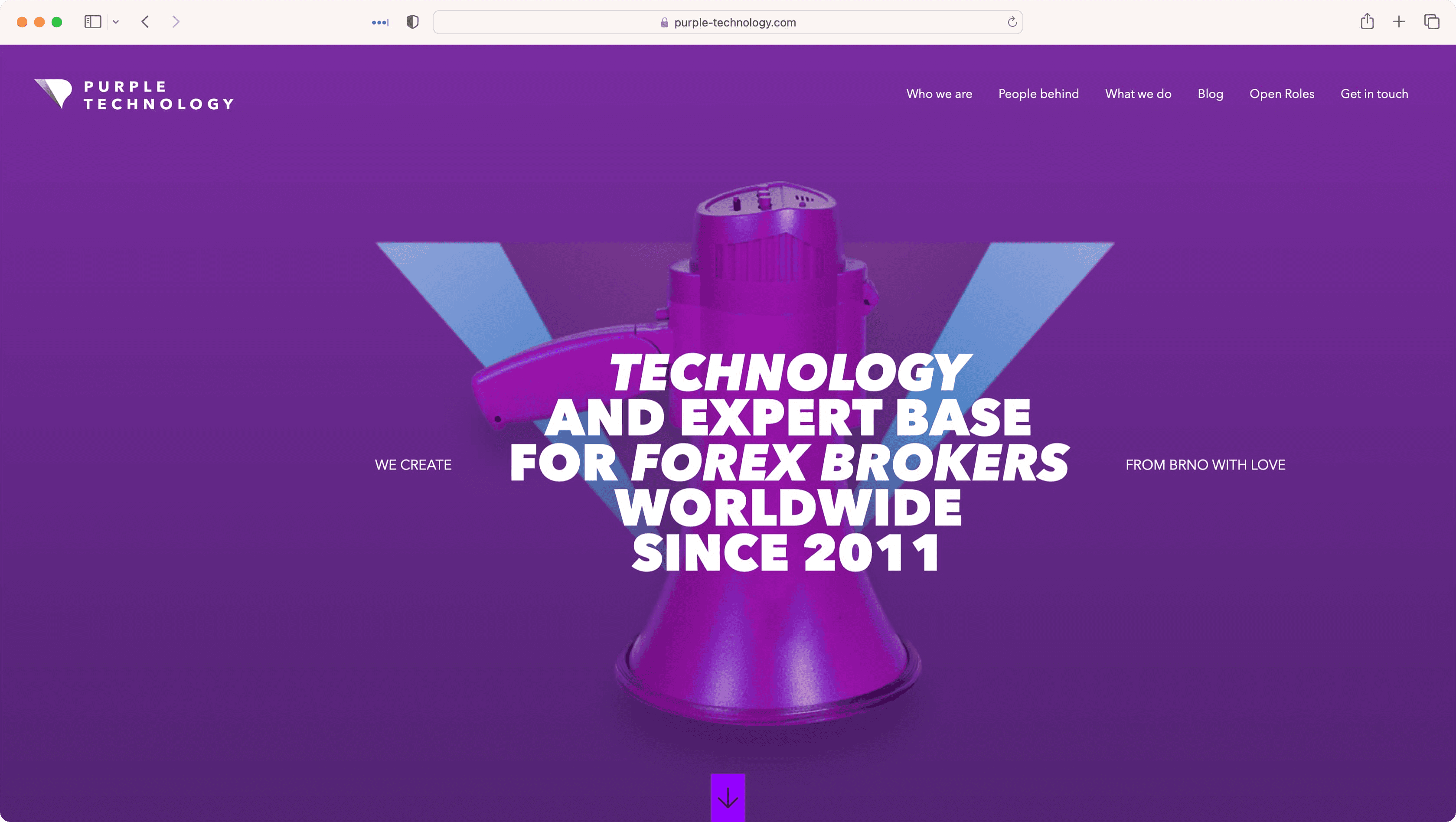 purple-technology.com project preview